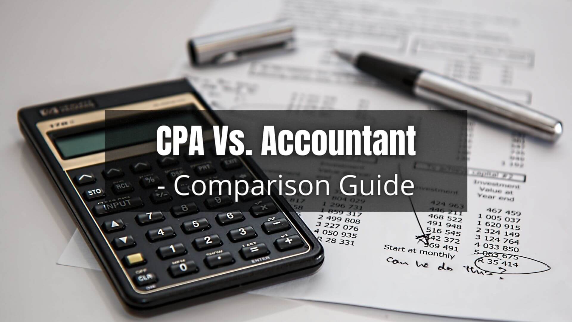 Certified Public Accountant in Ontario Canada